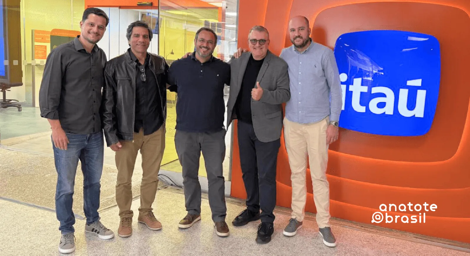 Consórcio Itaú recebe CEO da Anatote Brasil em reunião de parceria e visão estratégica